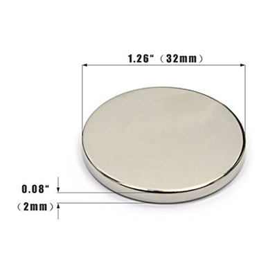 32x2 disc magnets